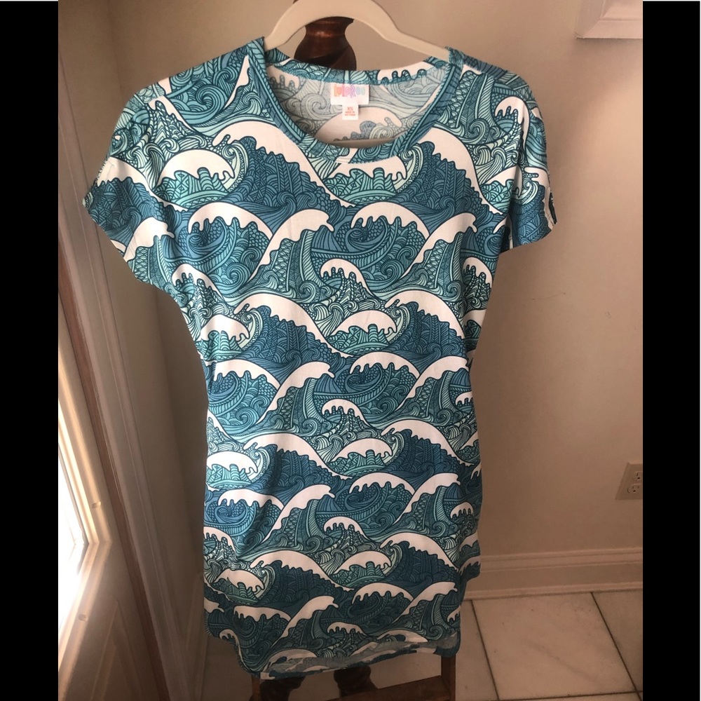 NWOT LuLaRoe XS Fits like S Dress w pockets n belt